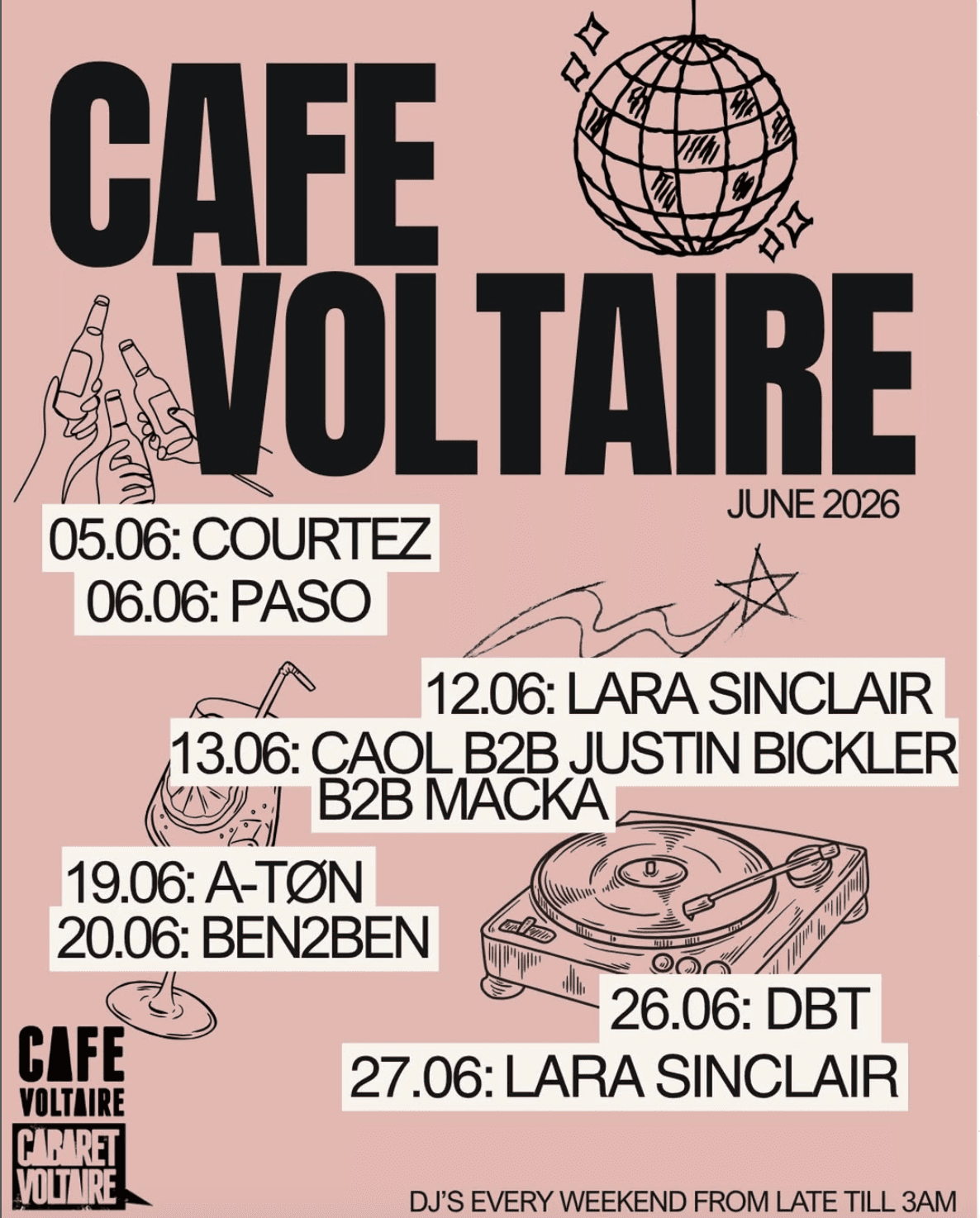 Cafe Voltaire: PASO at Cabaret Voltaire