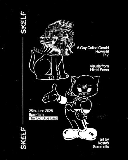 SKELF - A Guy Called Gerald, Howie B with Hiraki Sawa, F17 at The Old Blue Last
