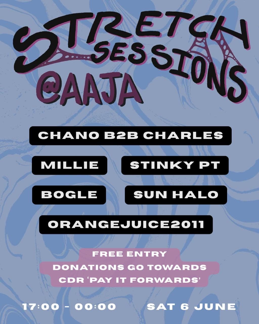 Stretch Sessions @ AAJA Basement [FREE ENTRY] at Aaja Basement