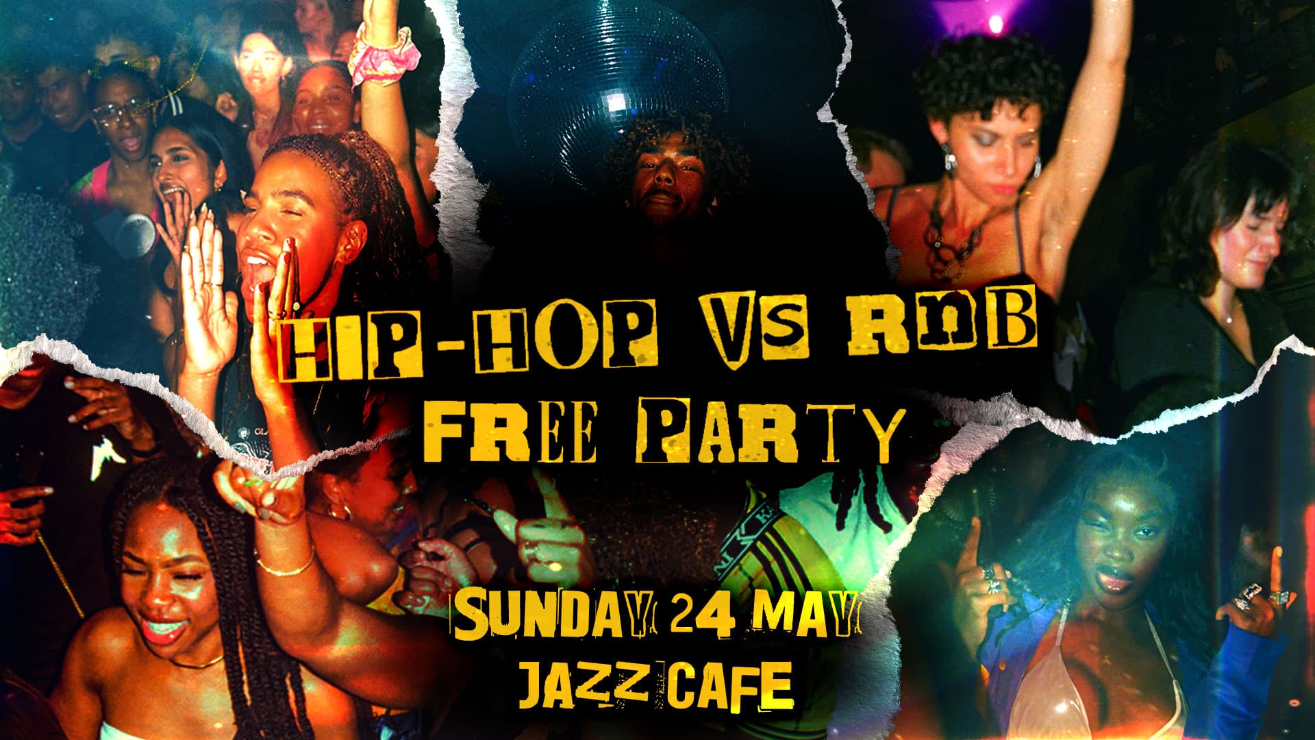 Bank Holiday: Hip-hop vs. RnB (FIRST 200 TICKETS FREE) at The Jazz Cafe