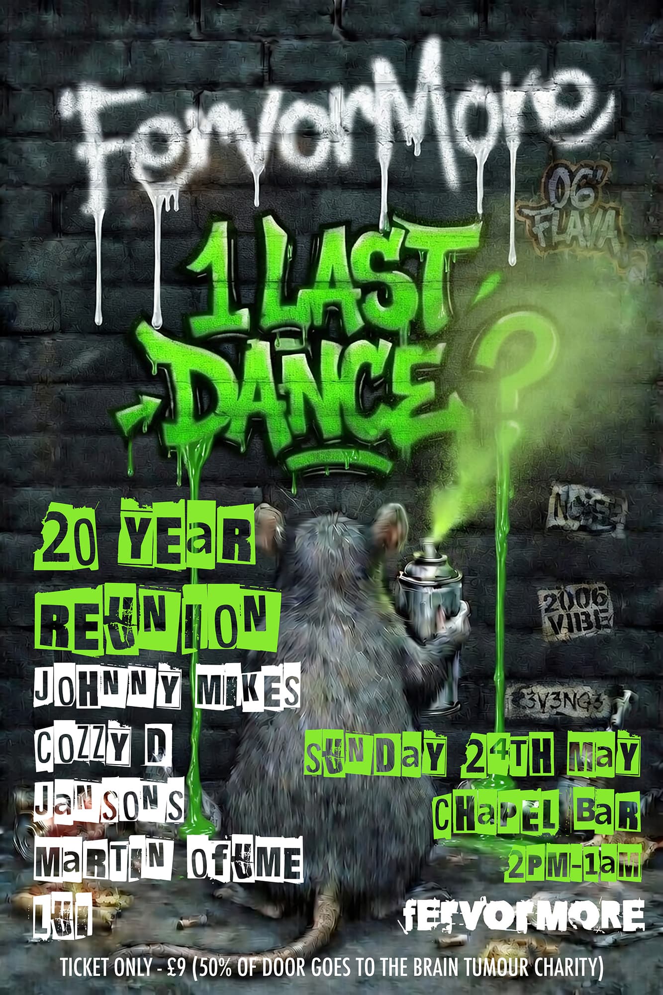 FervorMore '20 year Chapel Bar reunion' at The Chapel Bar