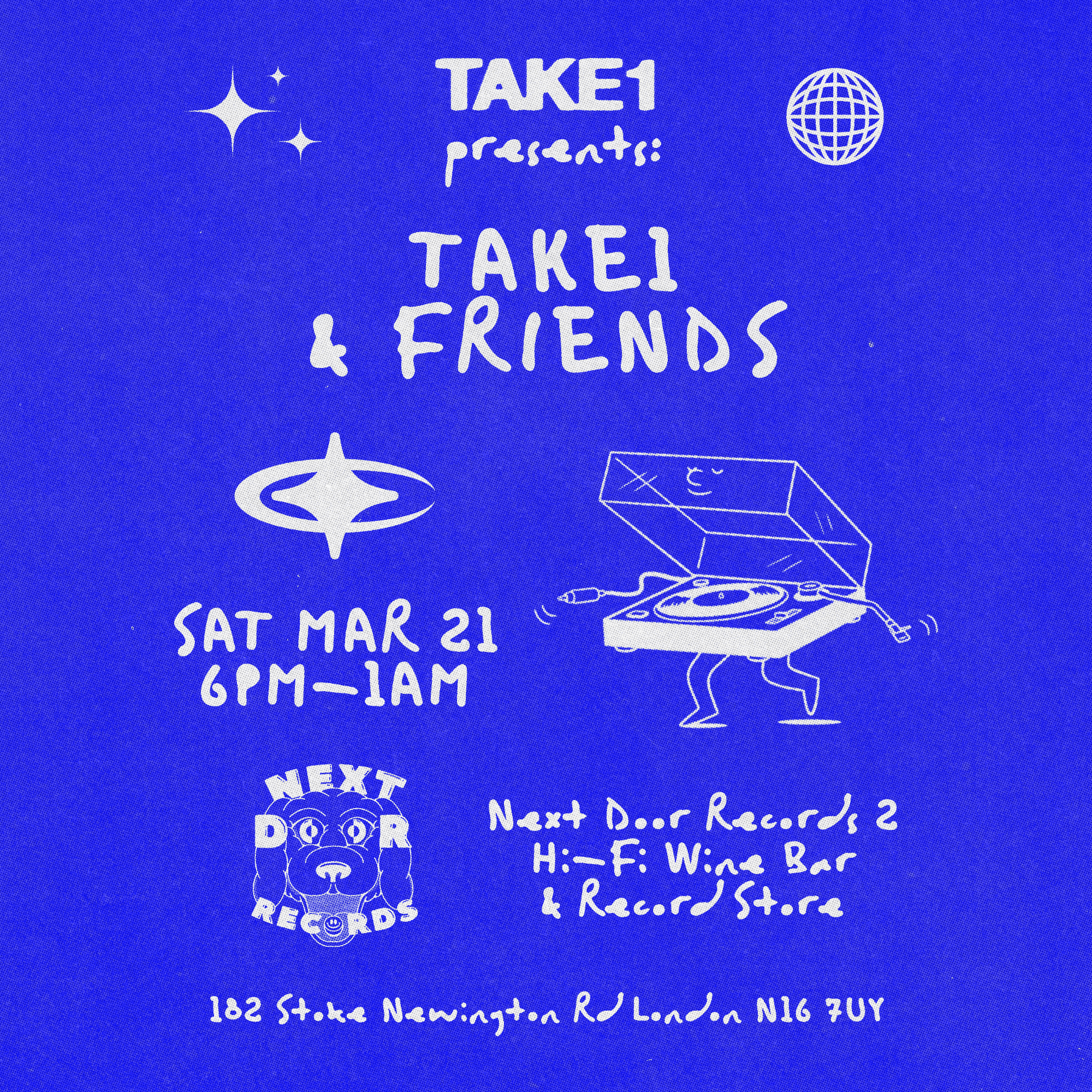 take1 & friends at Next Door Records Two