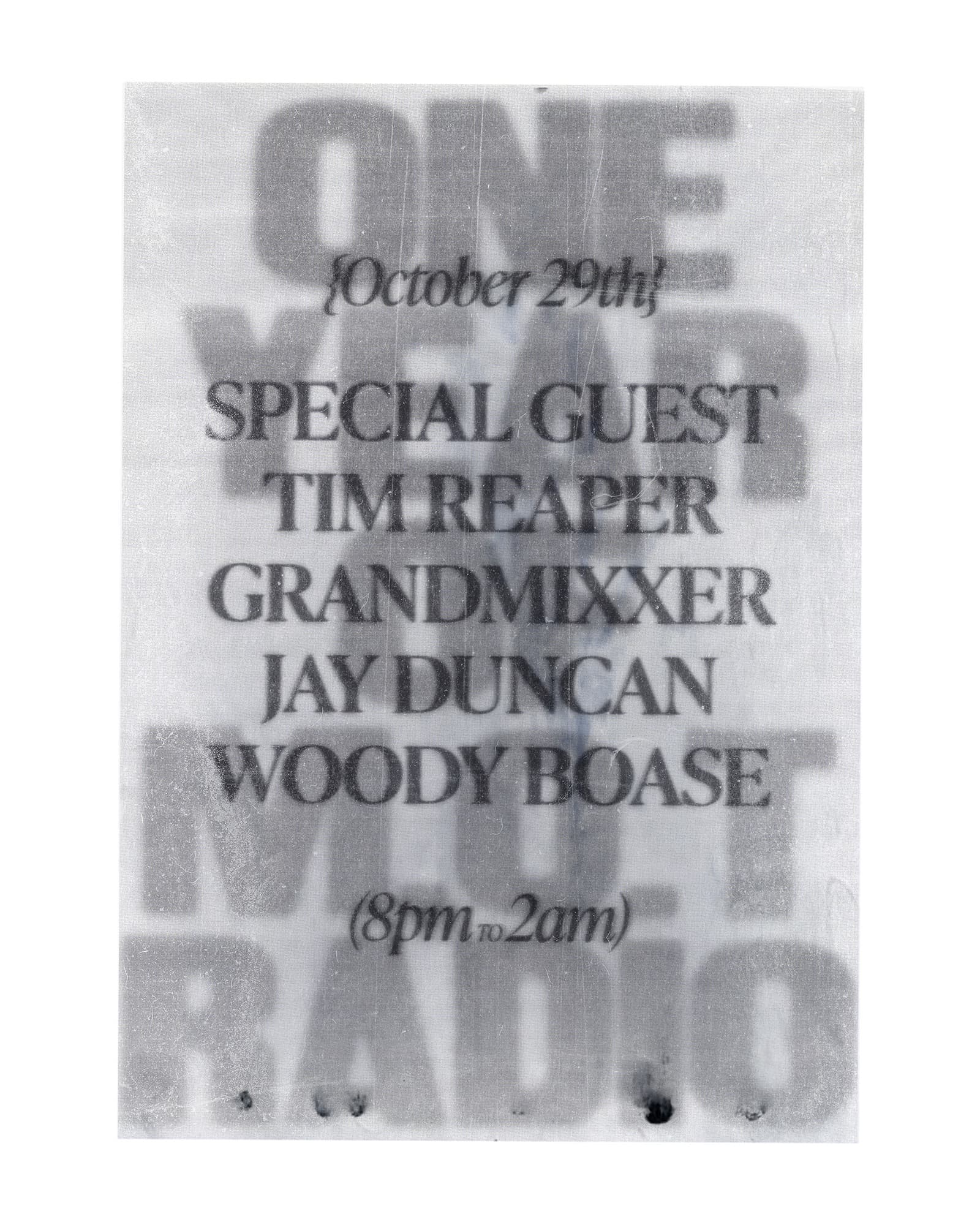 ✦ M.O.T Radio ✦ Tim Reaper + ???, Grandmixxer, Jay Duncan ✦