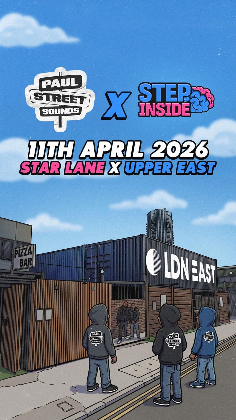 Step Inside X Paul Street Sounds at Starlane Pizza Bar