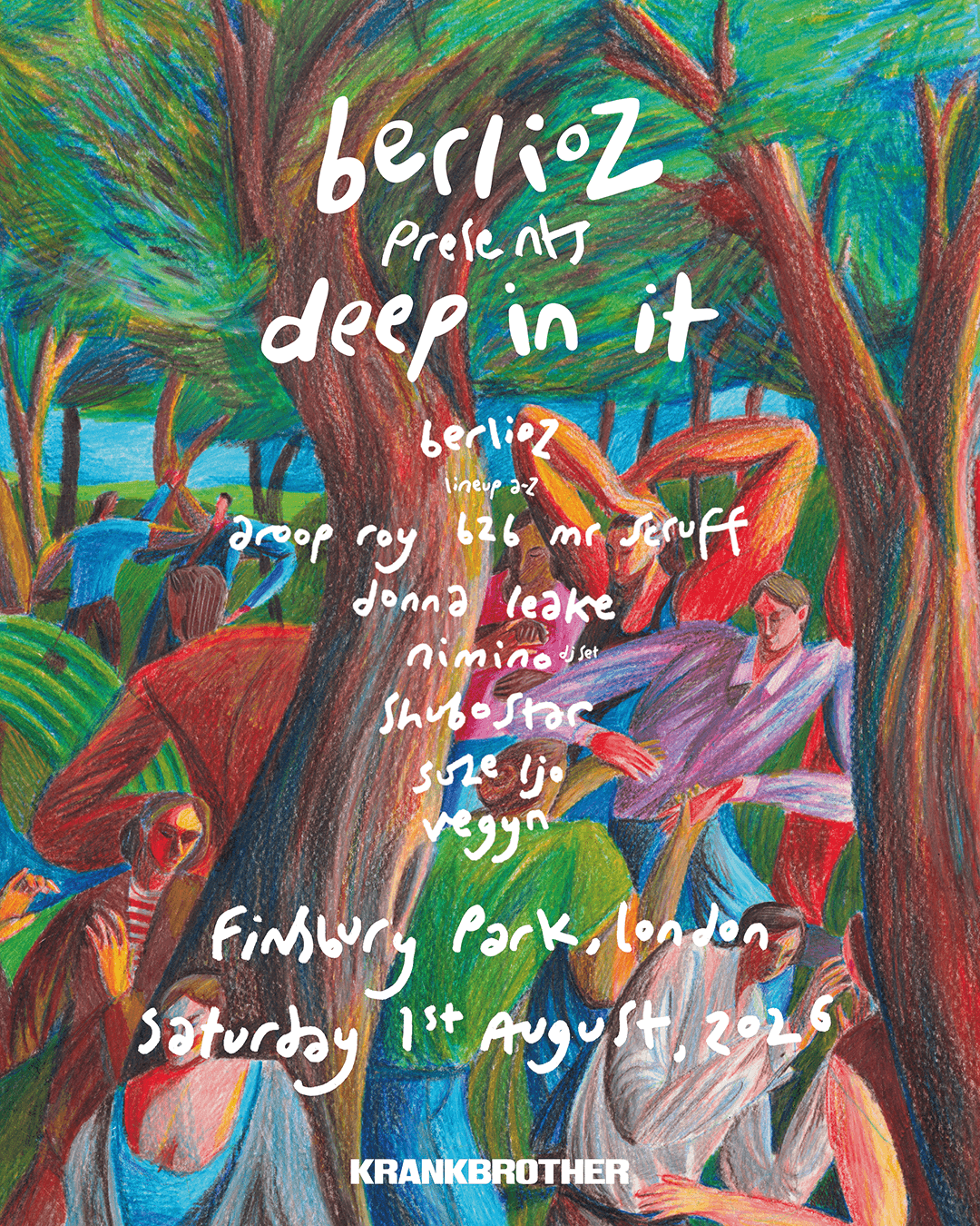 berlioz presents deep in it at Finsbury Park