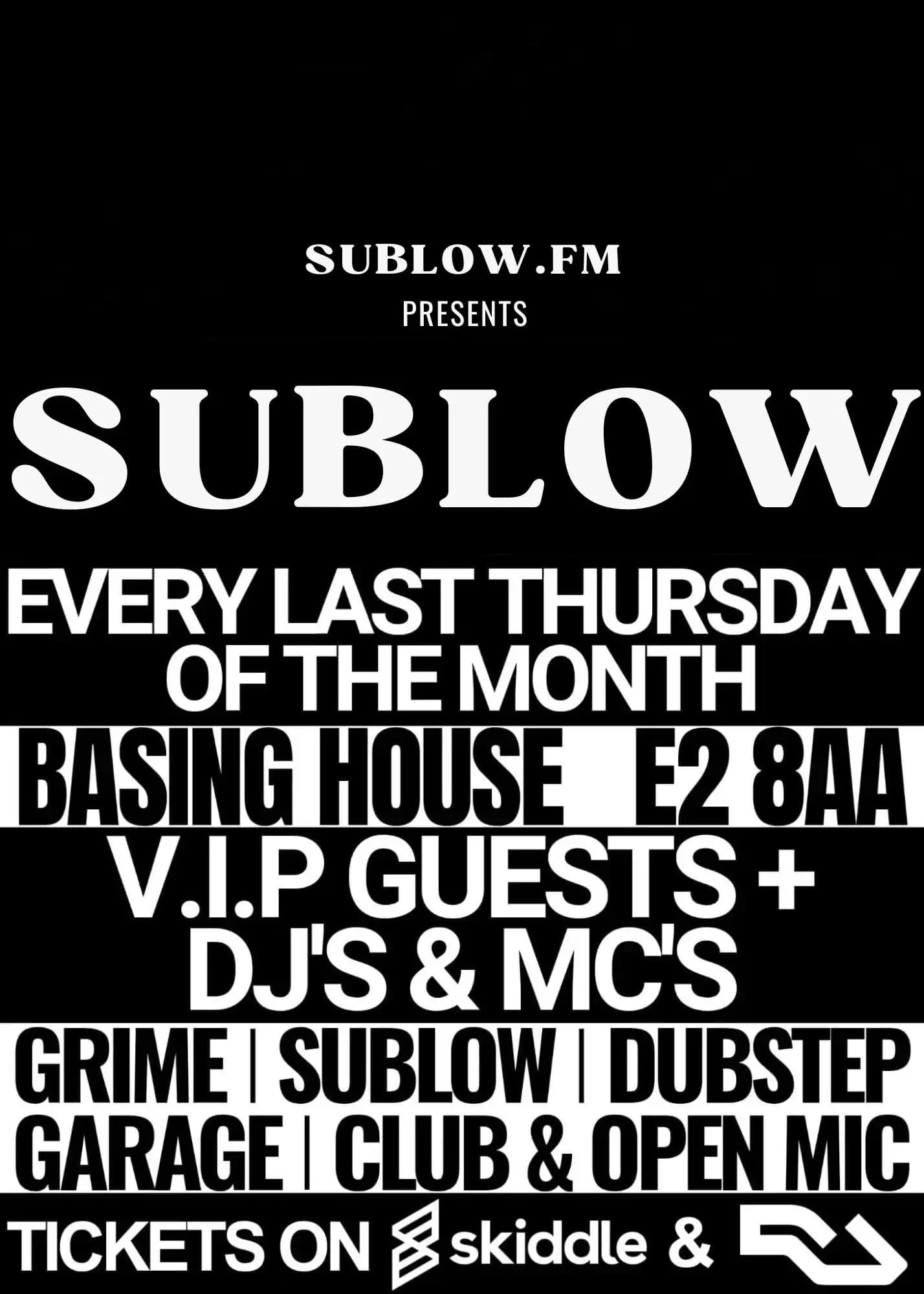 SUBLOW.FM at Basing House