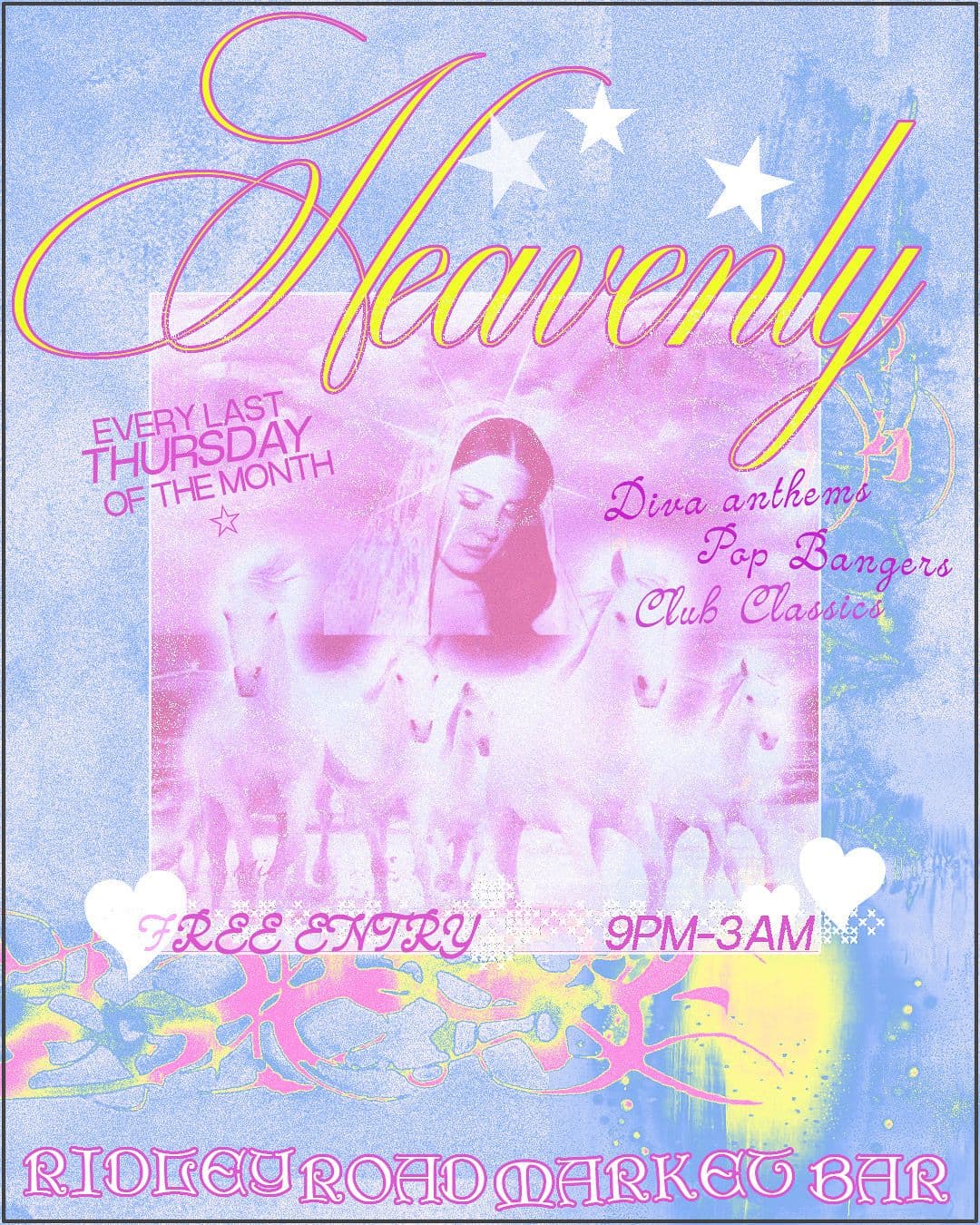 Heavenly at Ridley Road Market Bar