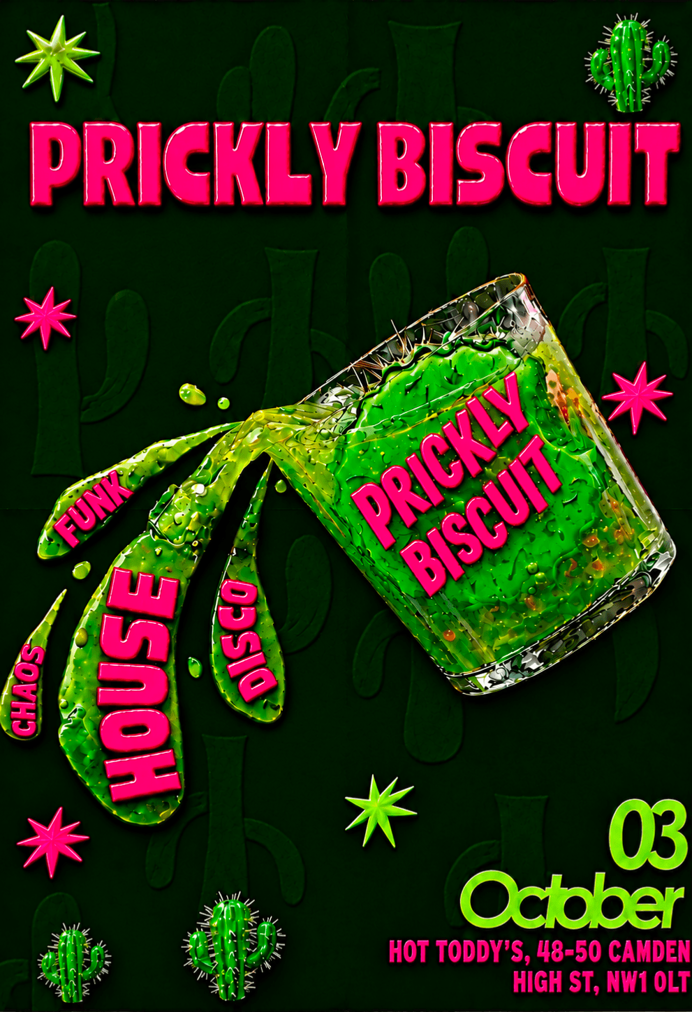 Prickly Biscuit - Wildcard at Hot Toddys