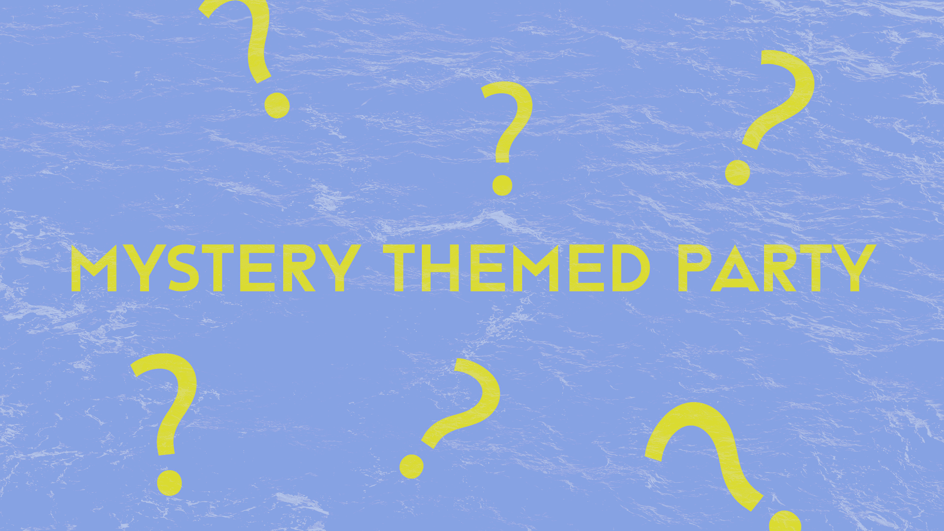 Other Worlds - MYSTERY THEMED PARTY at TBA