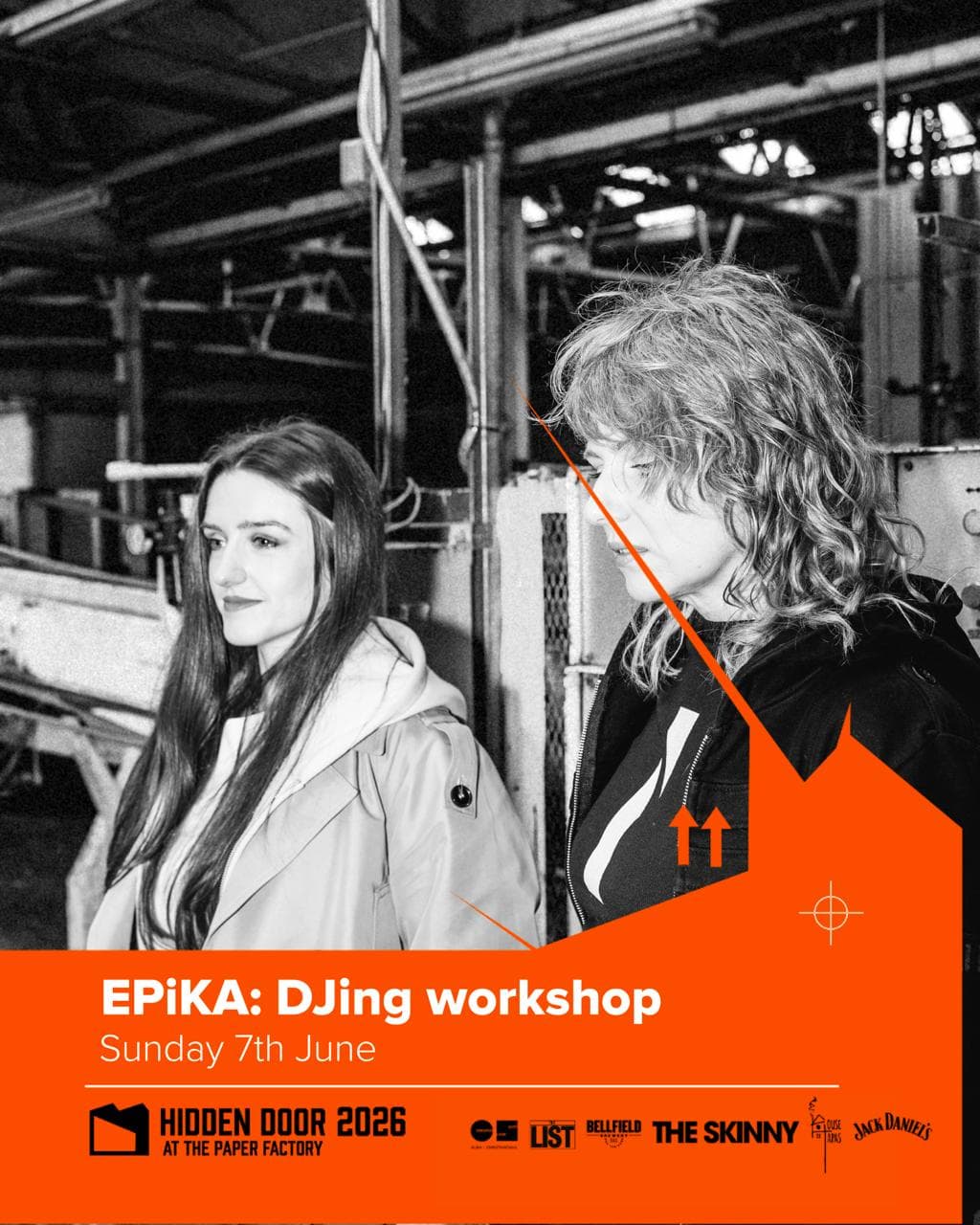 EPiKA DJ workshop - Hidden Door Festival at The Paper Factory