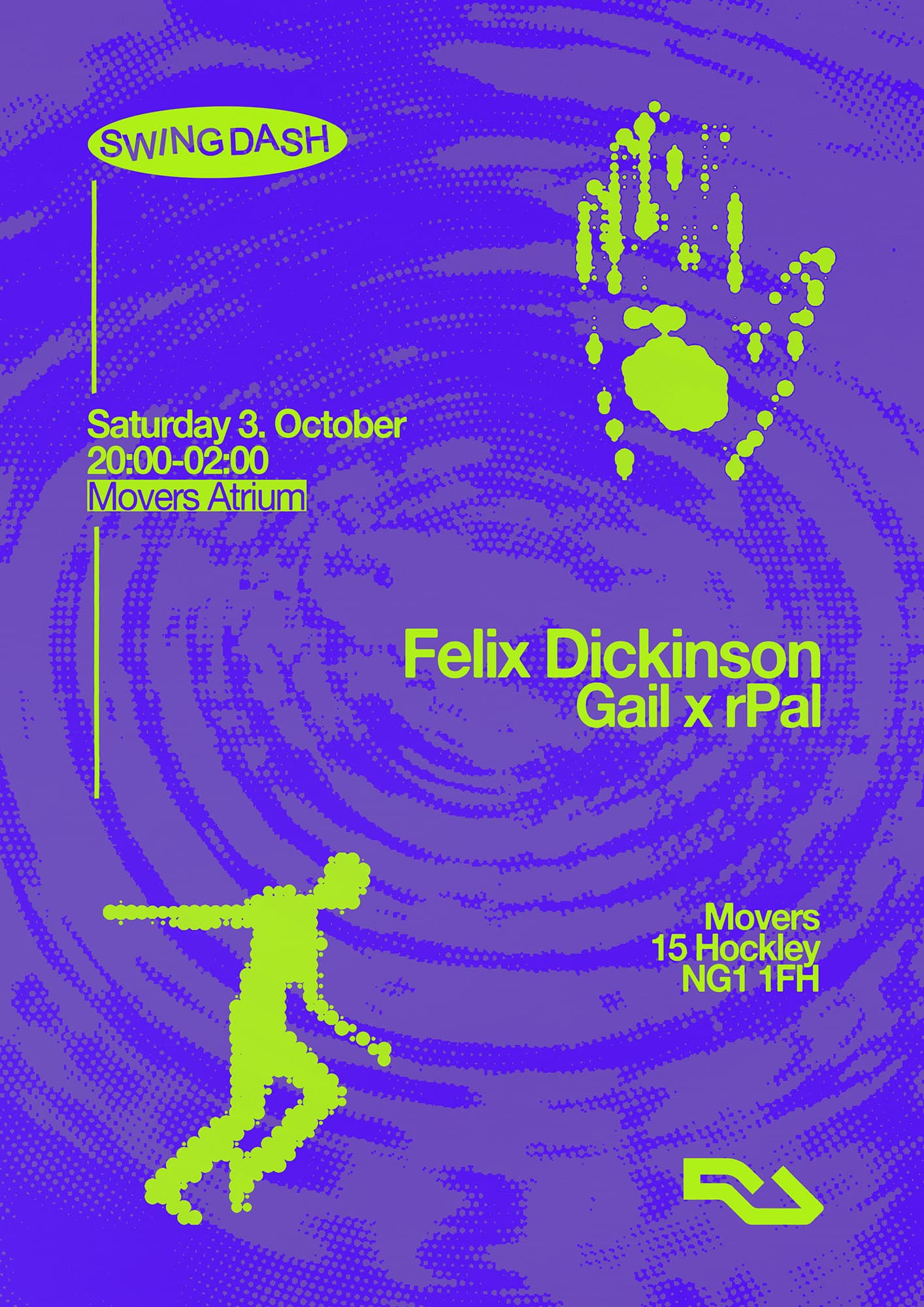 Swing Dash with Felix Dickinson at Movers