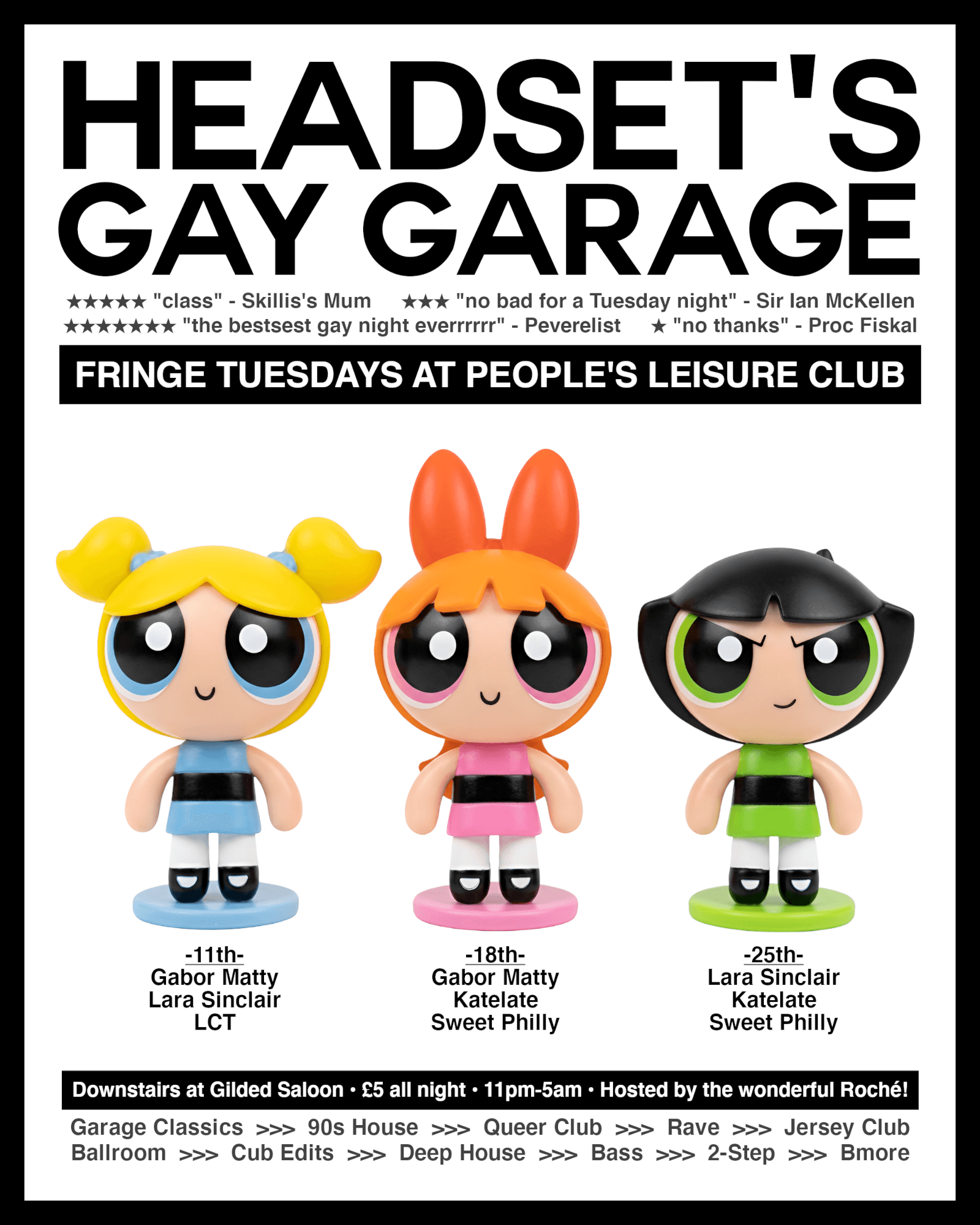 Headset's Gay Garage at People's Leisure Club