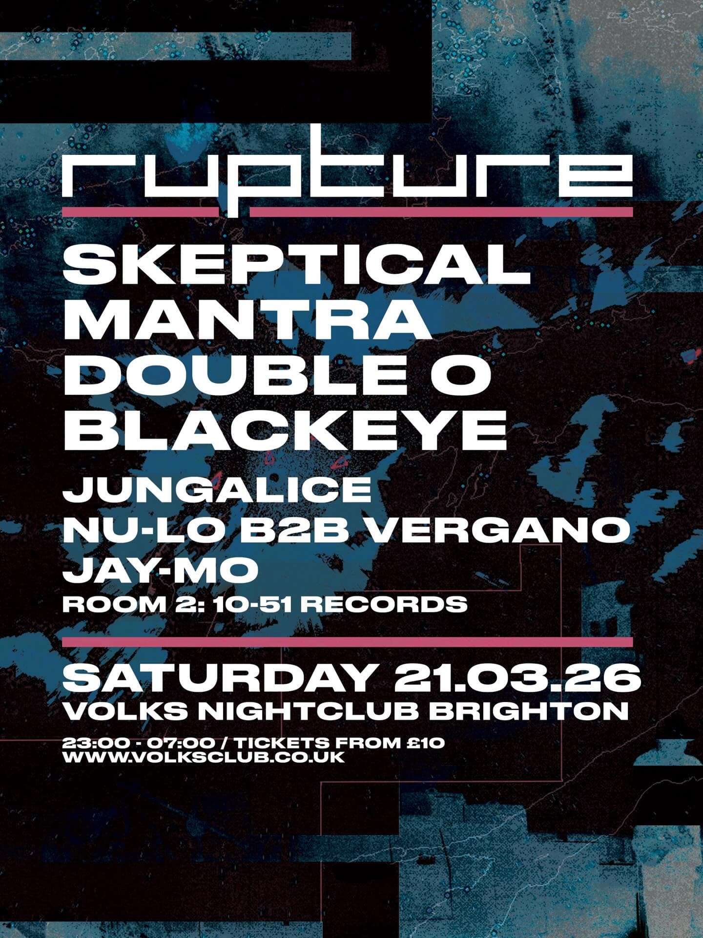 Rupture: Brighton at Volks