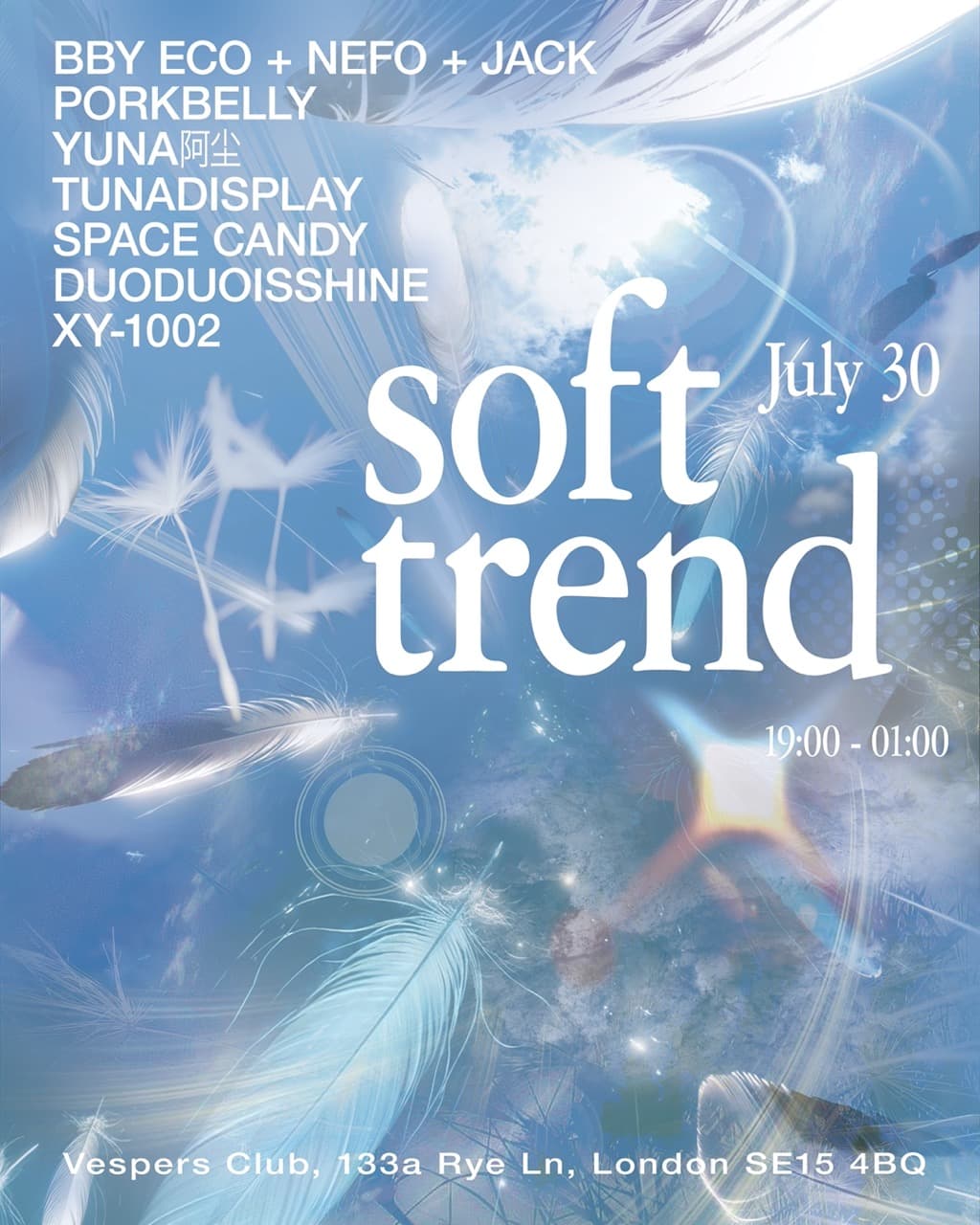 Soft Trend at Vespers Club