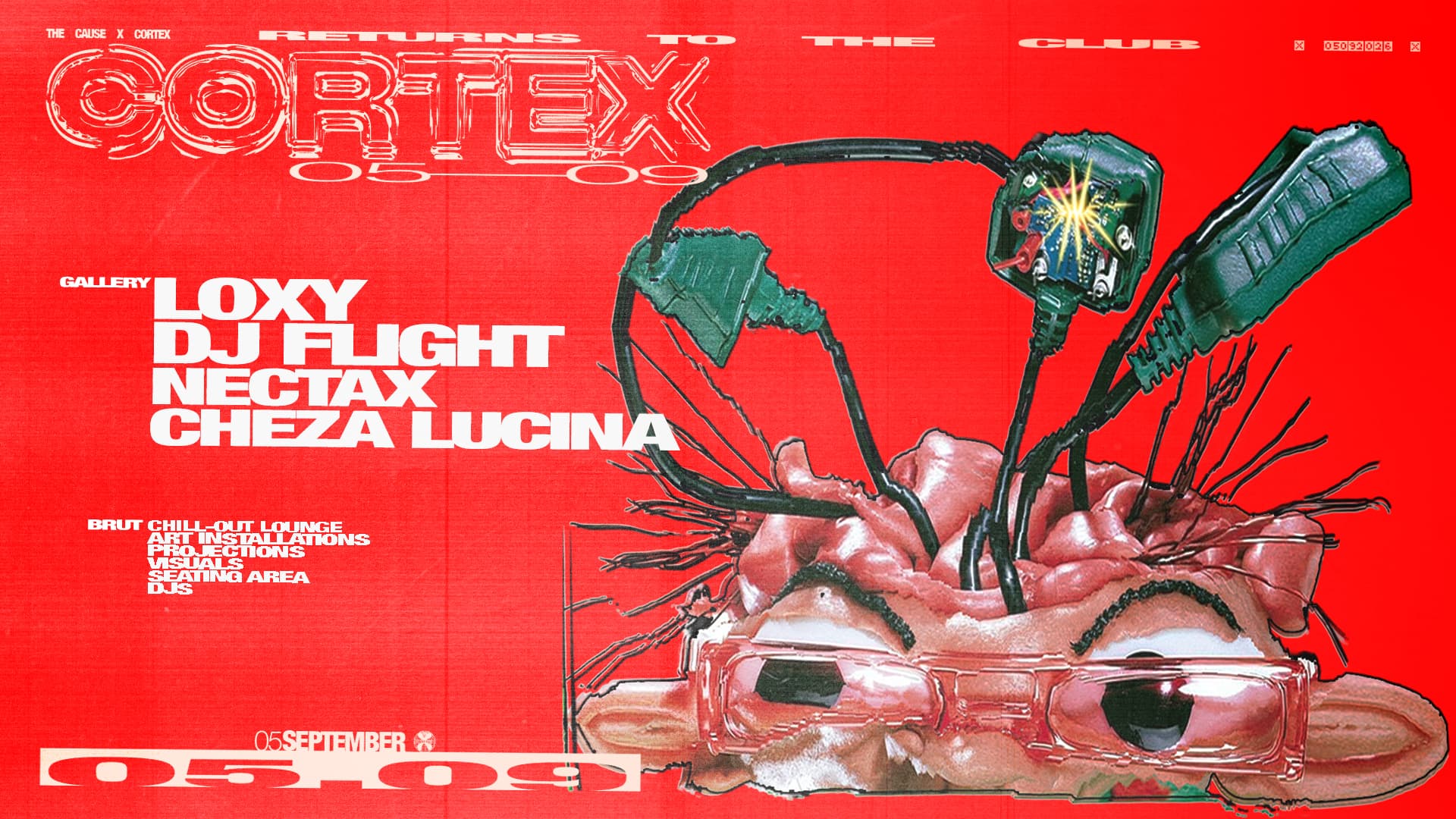 The Cause x Cortex presents: Loxy, DJ Flight, Nectax, CHEZA LUCINA