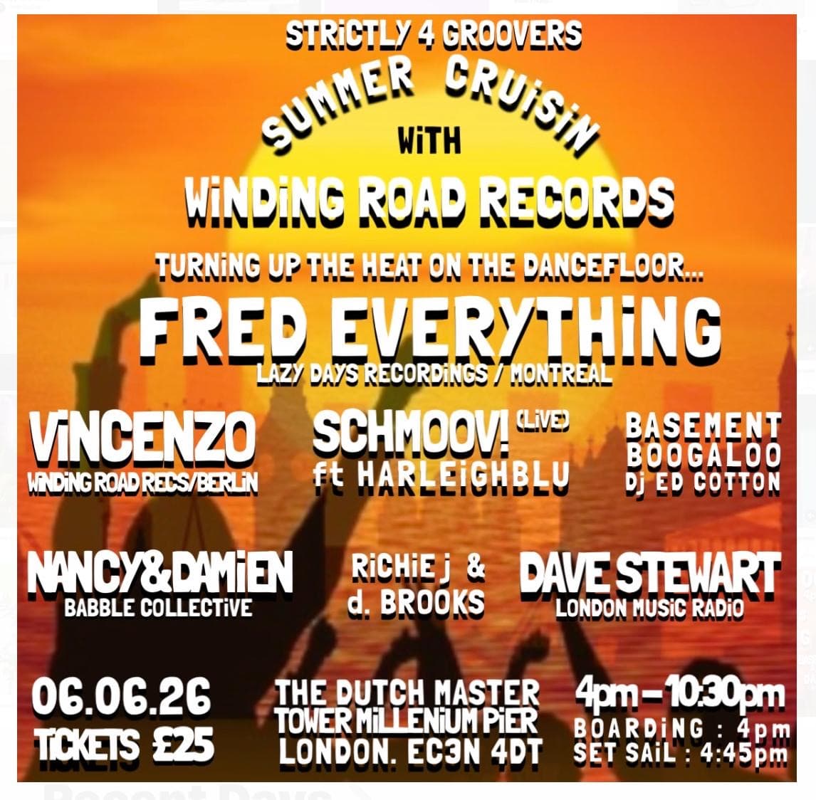 Strictly4groovers Boat Party