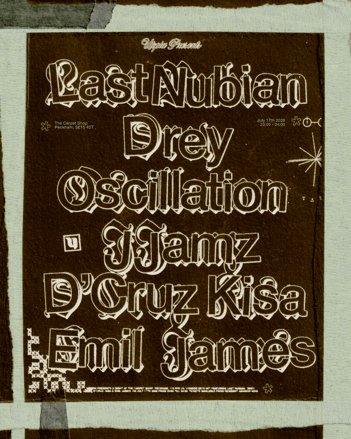 Utopia presents Last Nubian, DREY, Oscillation and residents