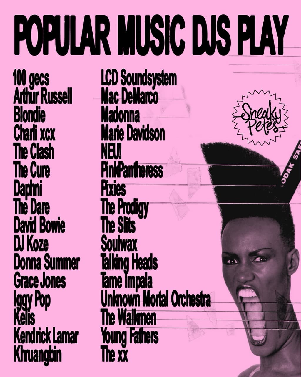 Popular Music: Alexis Taylor (Hot Chip) DJ Set at Sneaky Pete's
