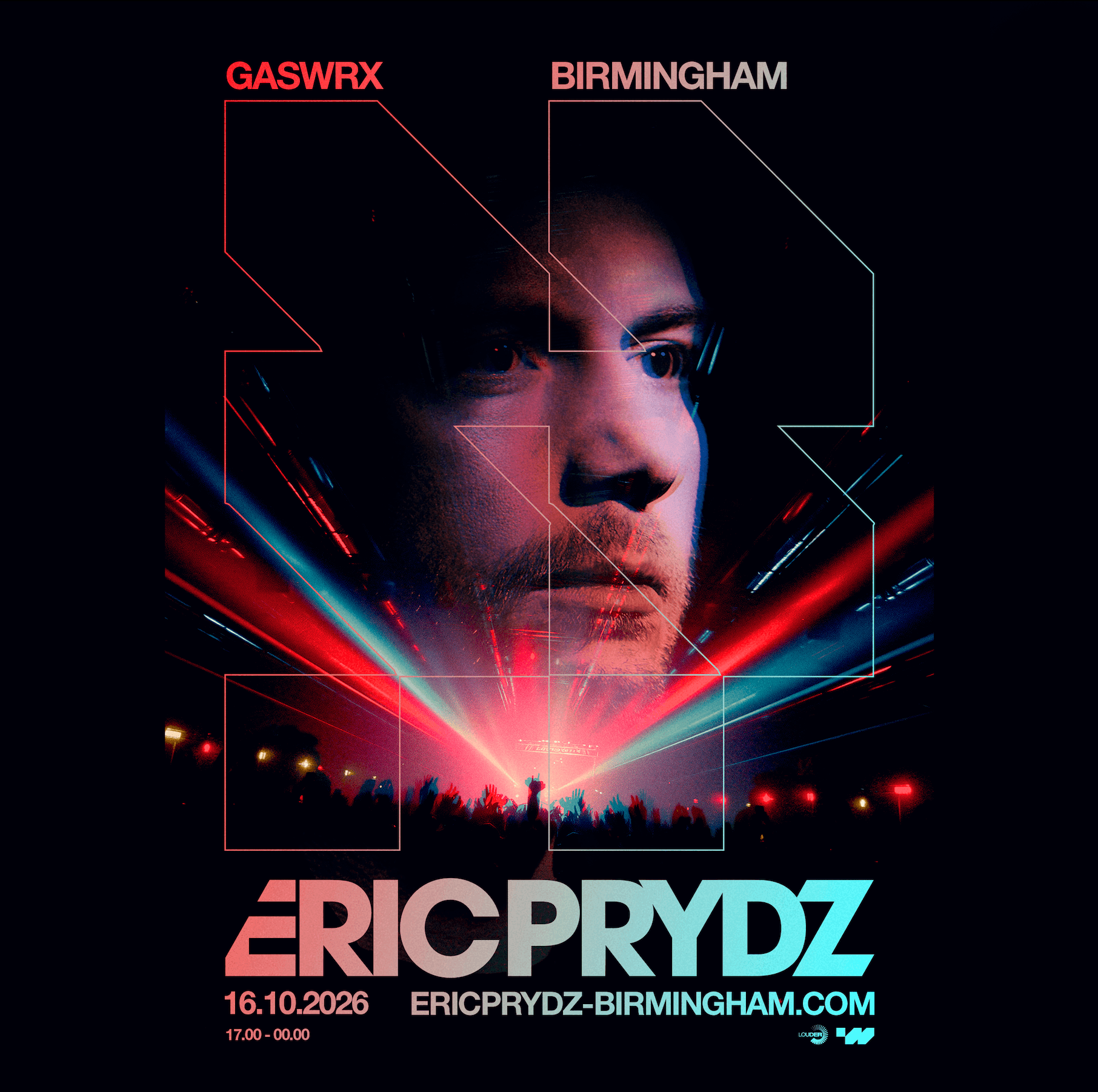 GASWRX presents ERIC PRYDZ at Gaswrx Birmingham