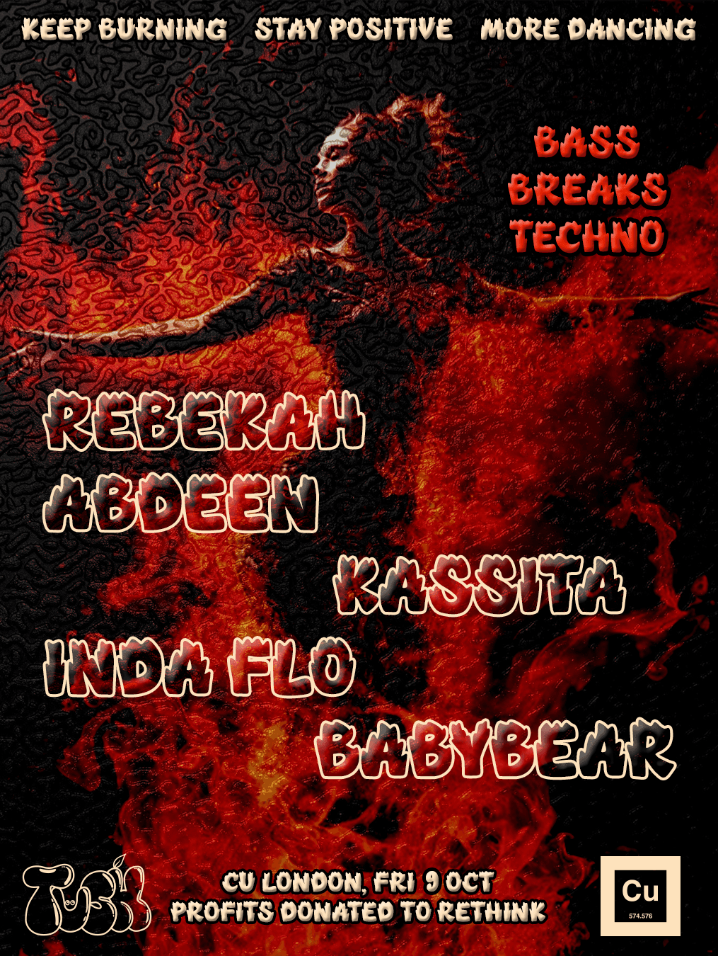 TUSH: Bass, Breaks & Techno (Rethink Fundraiser)