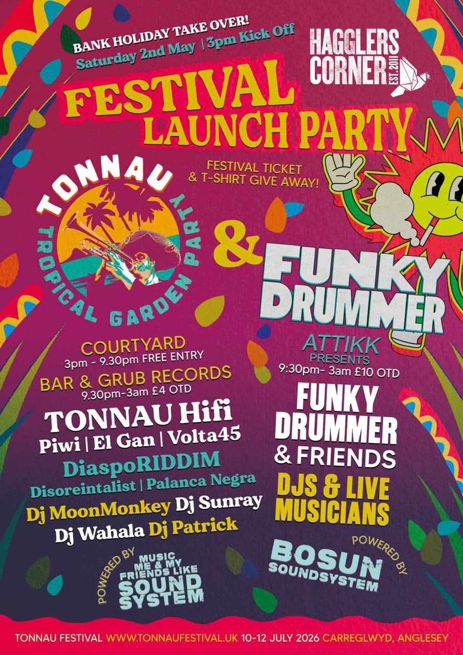 Tonnau Festival Launch Party at Grub Records