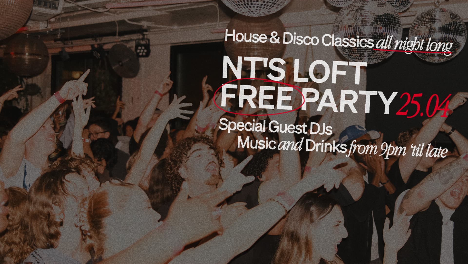 NT's Loft Bank Holiday Free Party at Night Tales Loft