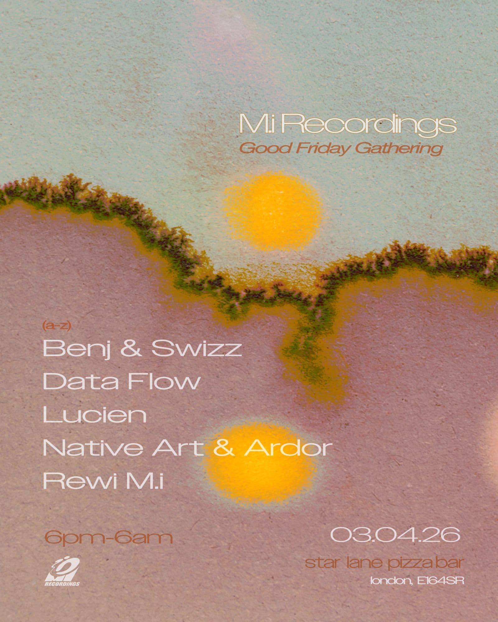 M.i Recordings - Good Friday Gathering at Starlane Pizza Bar