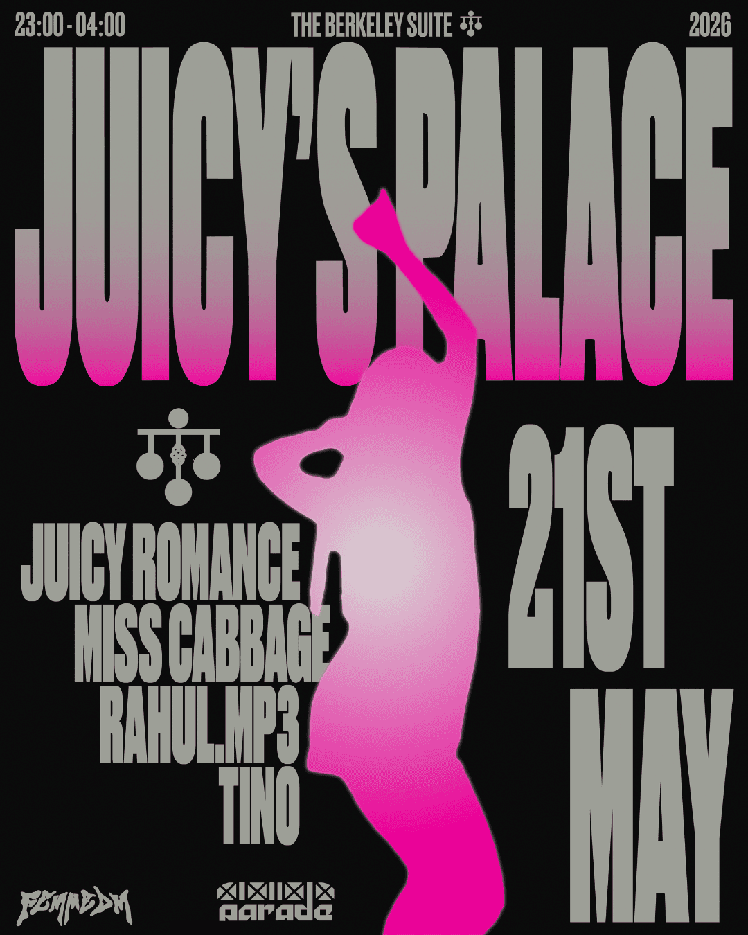 JUICY'S PALACE (FemmeDM X PARADE) at Berkeley Suite