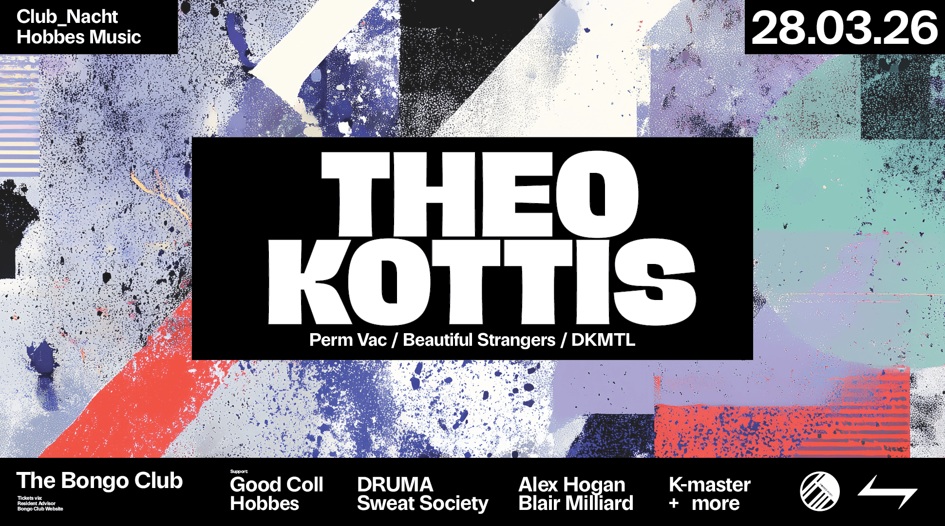 Theo Kottis ⥊ Good Coll B2B Hobbes ⥊ DRUMA ⥊ Club Cadence  ⥊ Club_Nacht ⥊ Hobbes Music at The Bongo Club