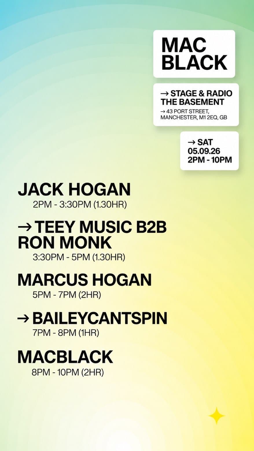 MACBLACK presents
