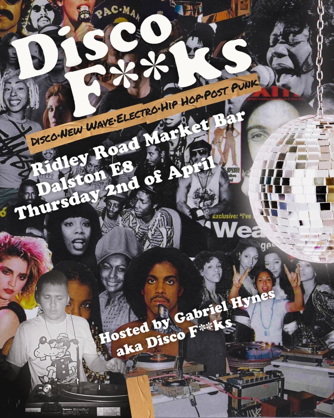 Disco F**cks at Ridley Road Market Bar