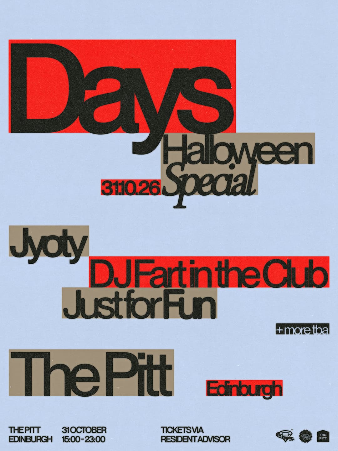 Days Halloween at The Pitt Market
