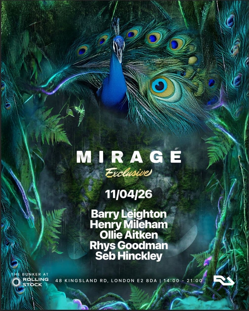 Miragé at 'The Bunker' at Rolling Stock