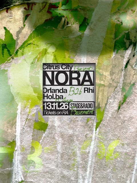 Citrus City presents: Nora at Stage And Radio