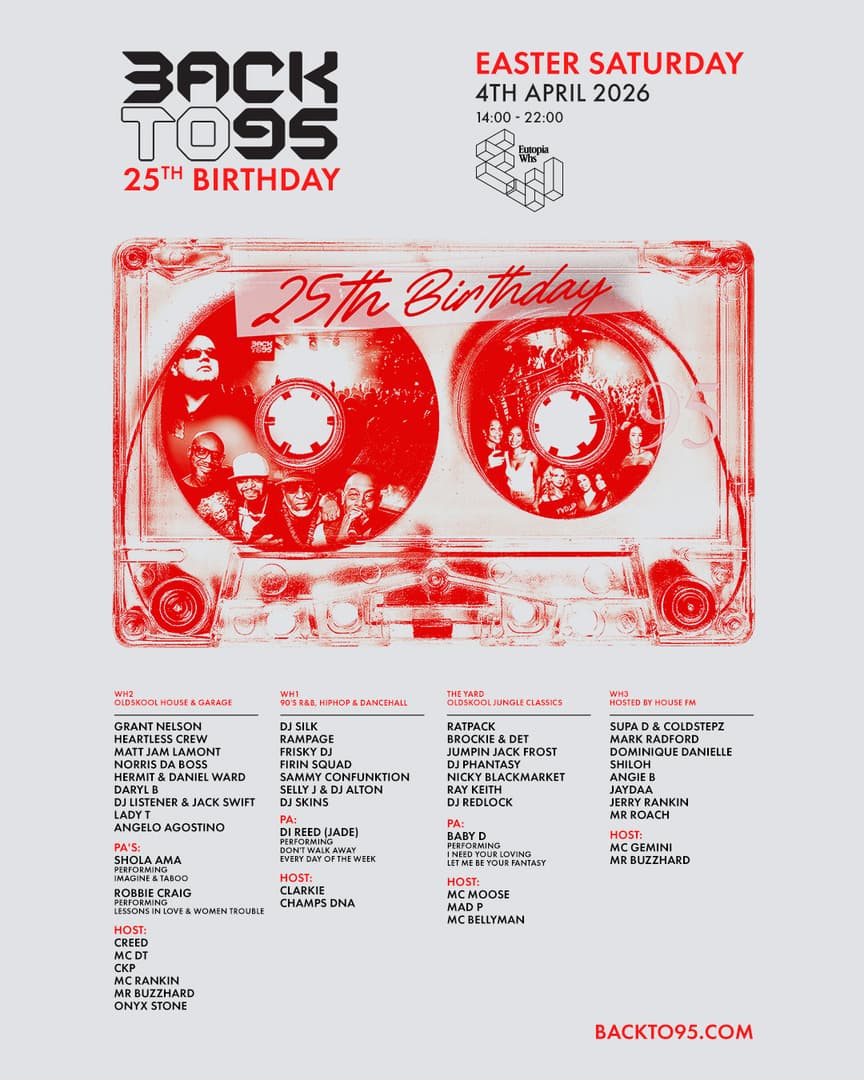 Backto95 25th Birthday Party at Eutopia Whs