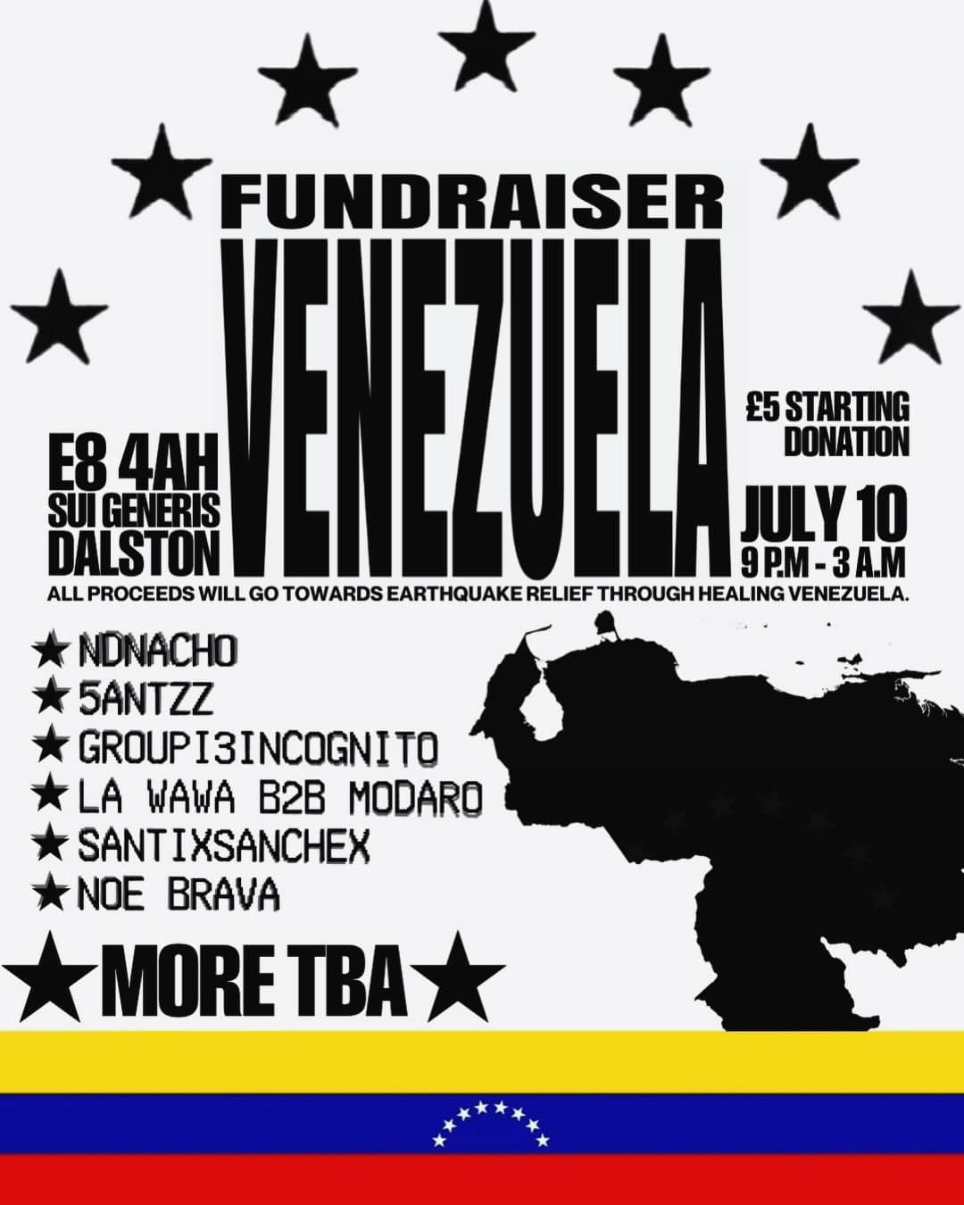 VENEZUELA FUNDRAISER
