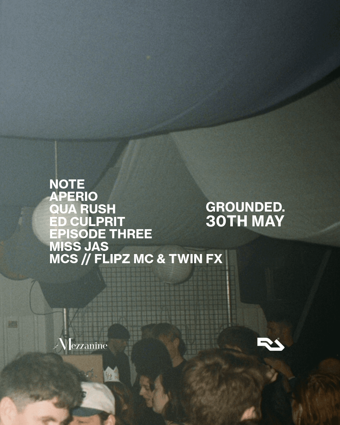 grounded. 015 w// Note (liquid dnb) at Mezzanine - Tooting
