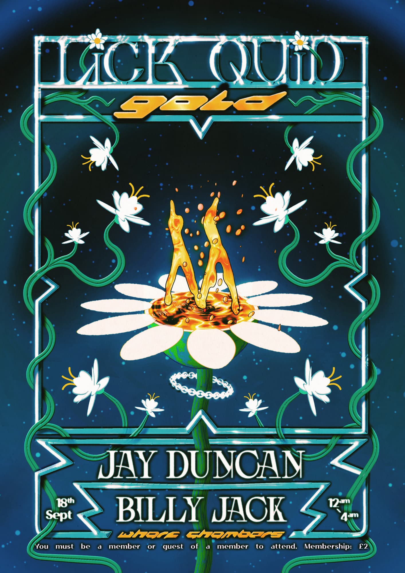 Lick Quid Gold with Jay Duncan and Billy Jack at Wharf Chambers