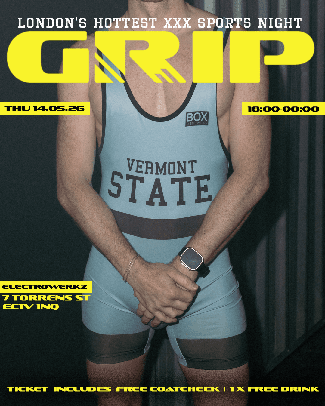 GRIP [ XXX SPORTS NIGHT ] at ELECTROWERKZ