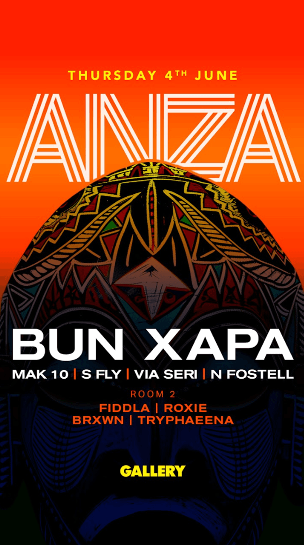 Gallery x ANZA presents: Bun Xapa at The Gallery