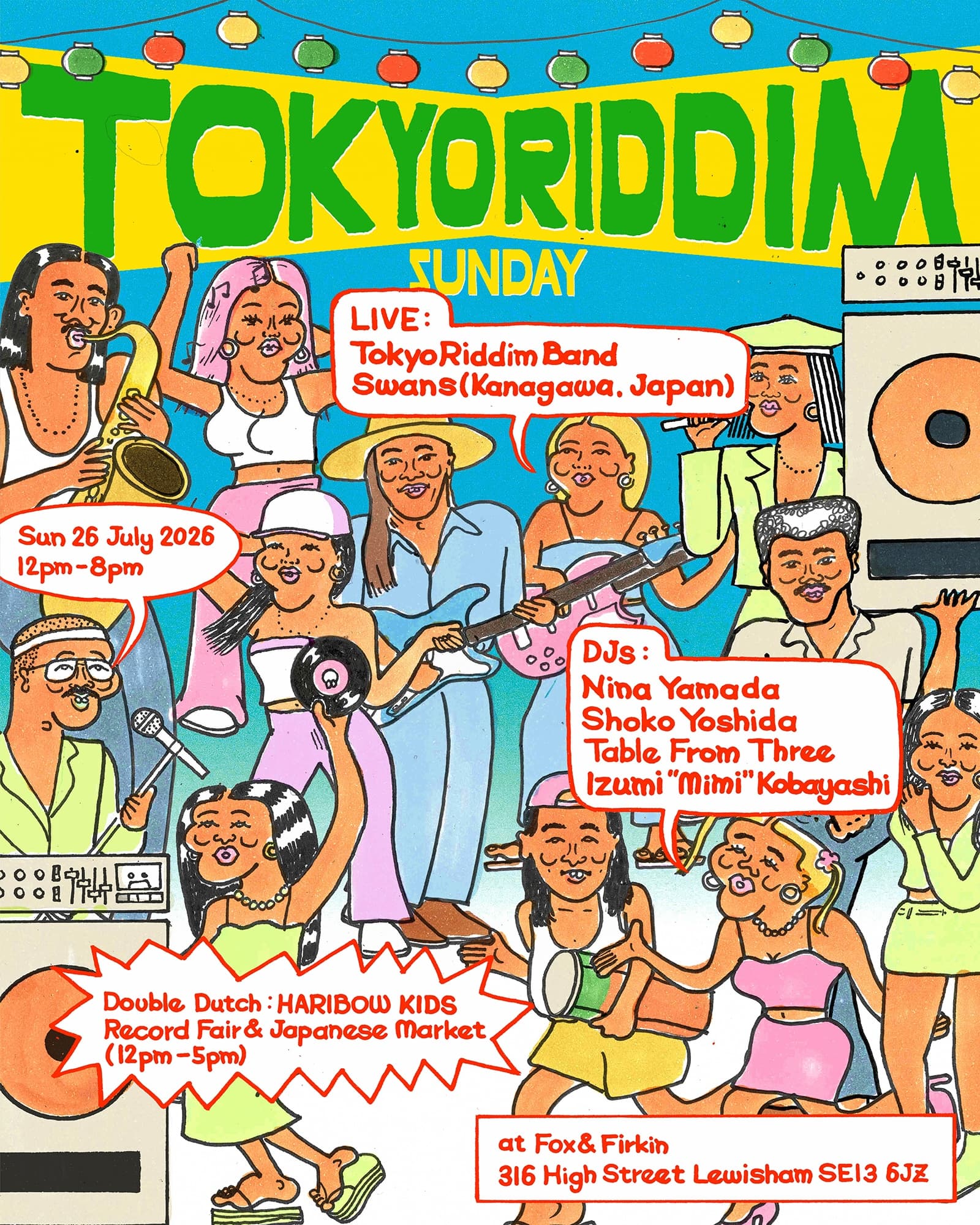 Tokyo Riddim Sunday