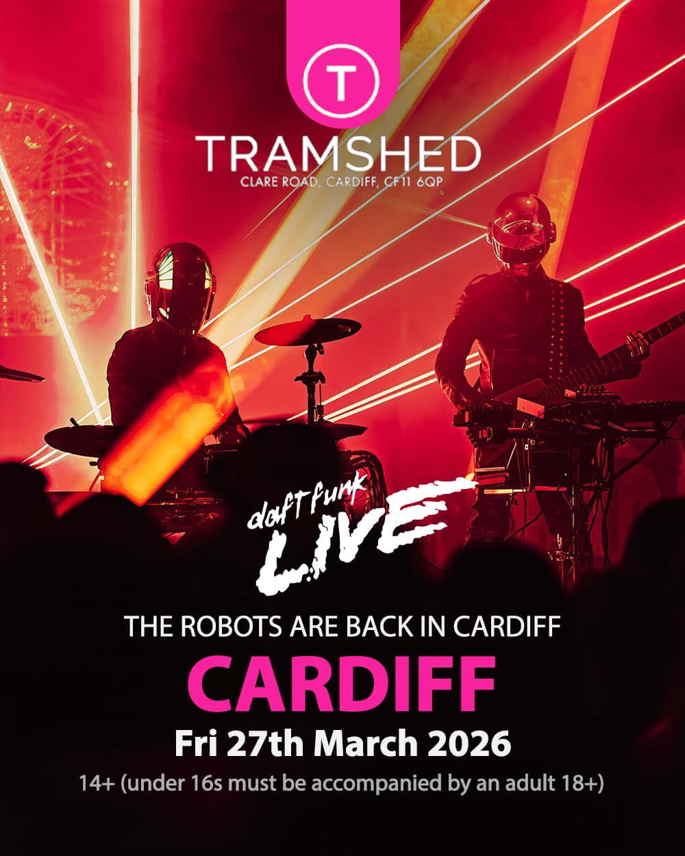 Daft Funk Live in Cardiff at Tramshed Cardiff