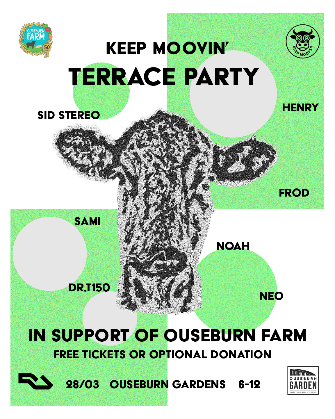 Keep Moovin' Terrace Party at Ouseburn Garden