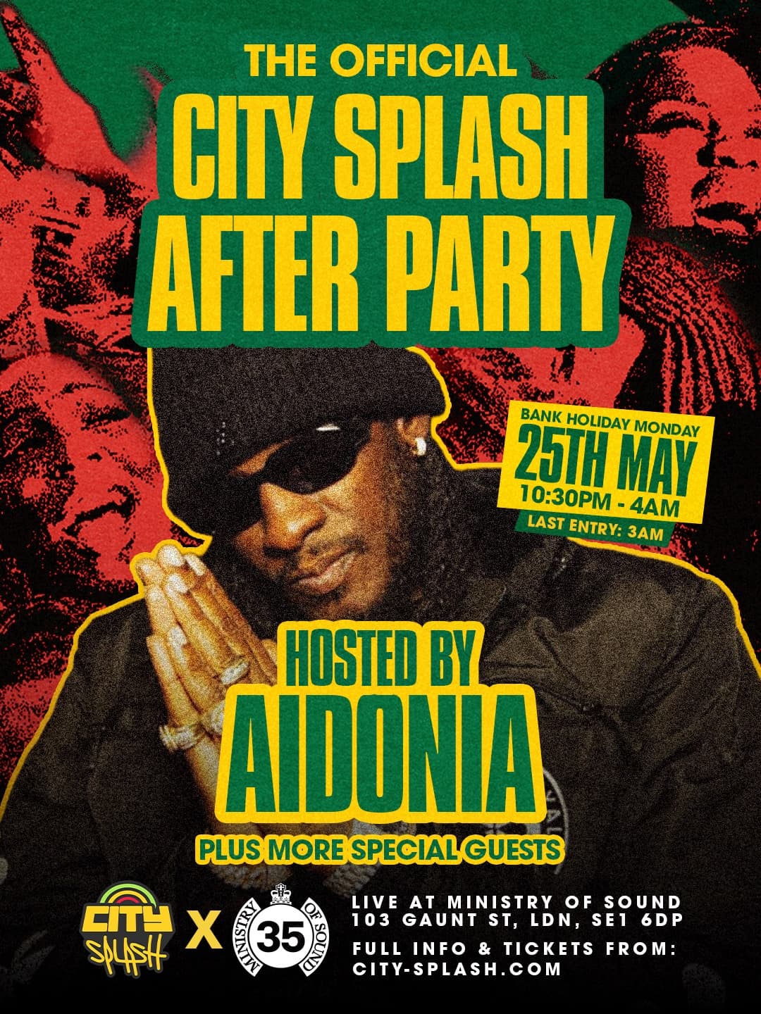 Official City Splash After Party at Ministry Of Sound,UK