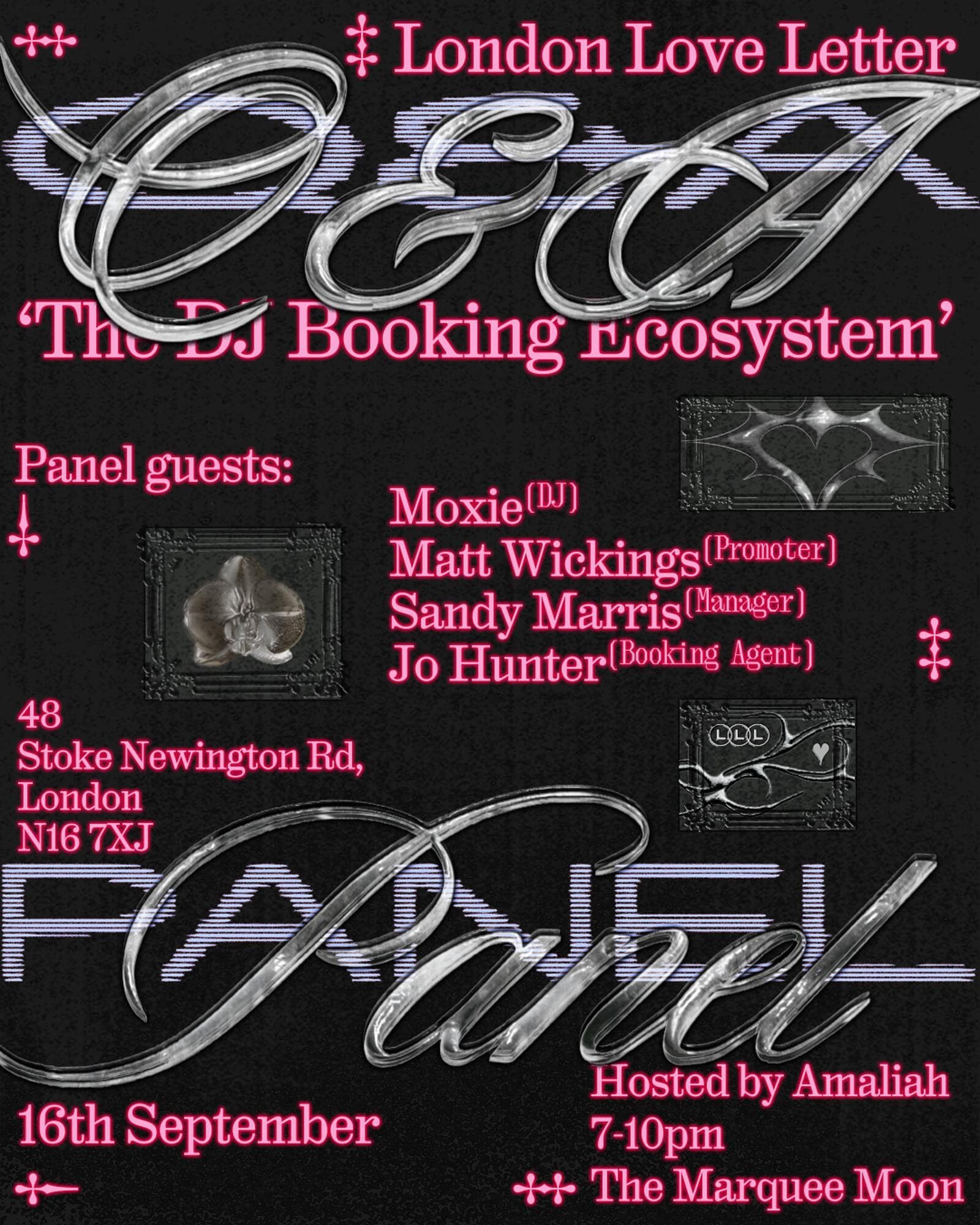 London Love Letter Q&A Panel: 'The DJ Booking Ecosystem'