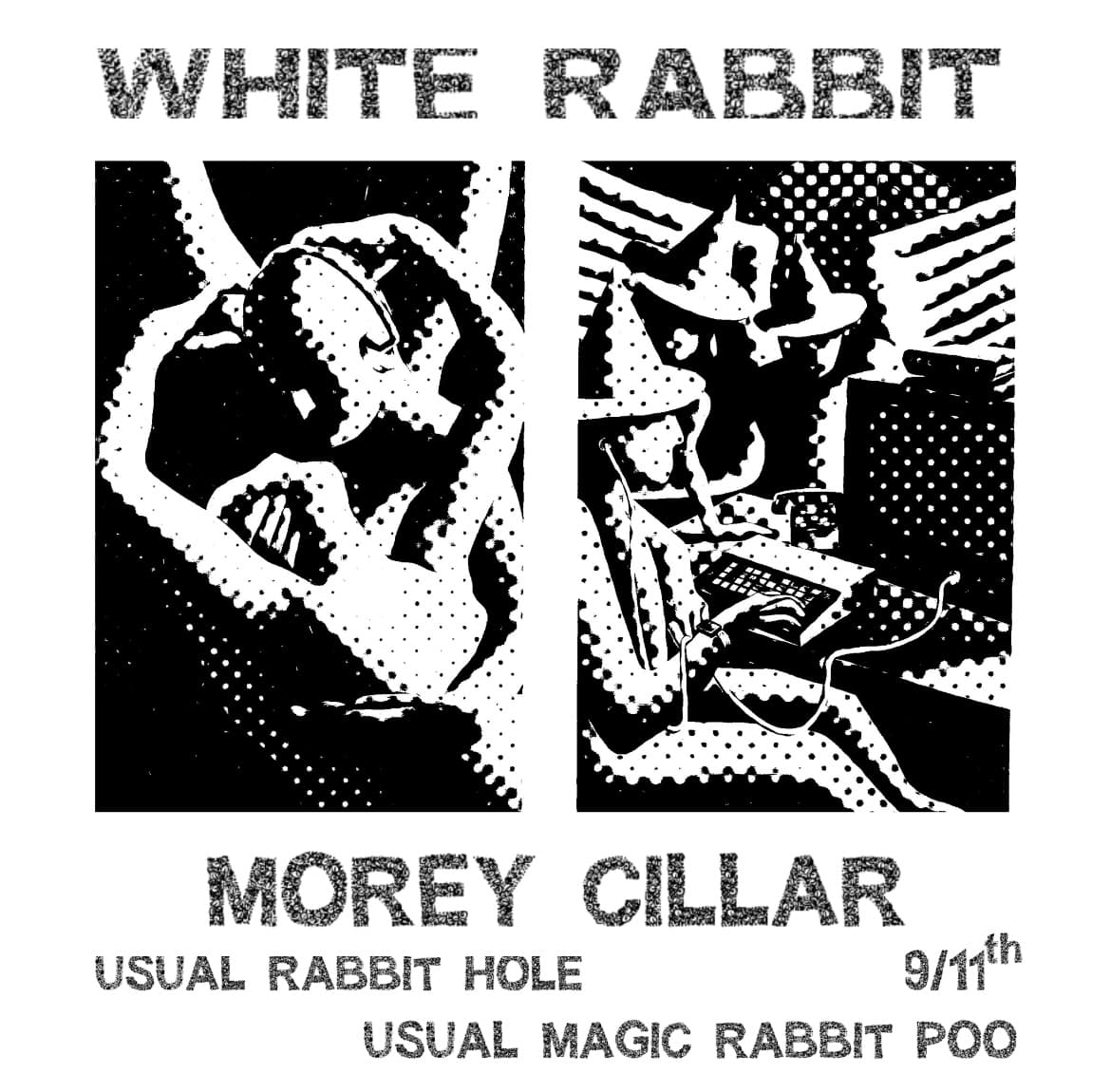 White rabbit at The Talleyrand