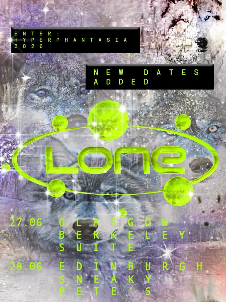 Lone (Live) Hyperphantasia Tour - Glasgow at Berkeley Suite