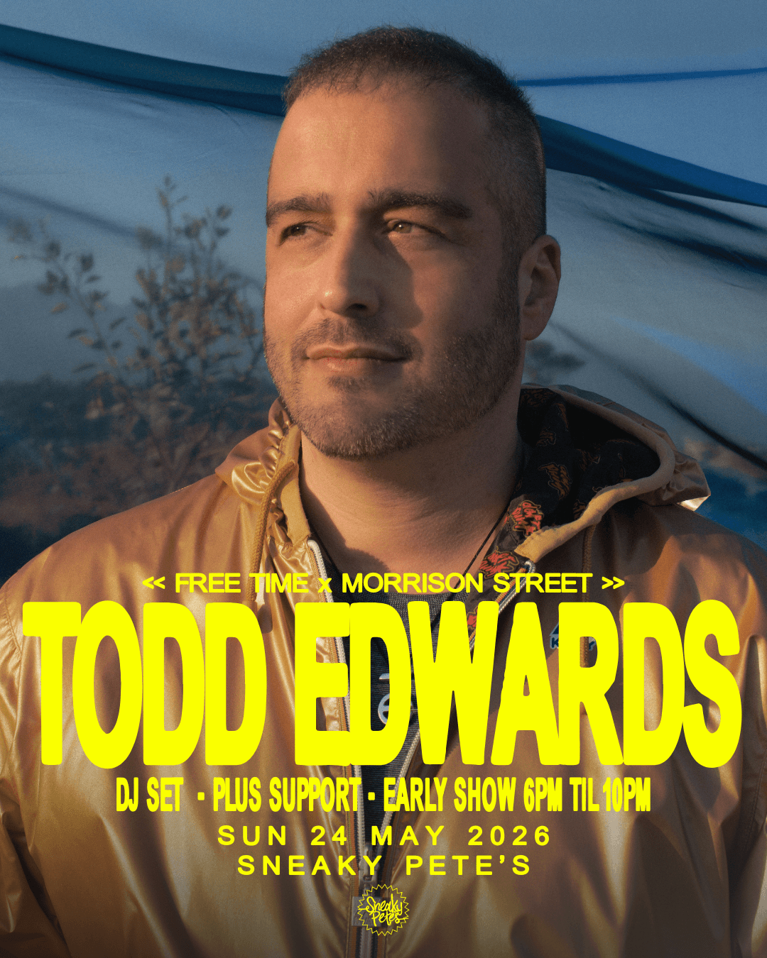 Todd Edwards: Free Time x Morrison Street at Sneaky Pete's