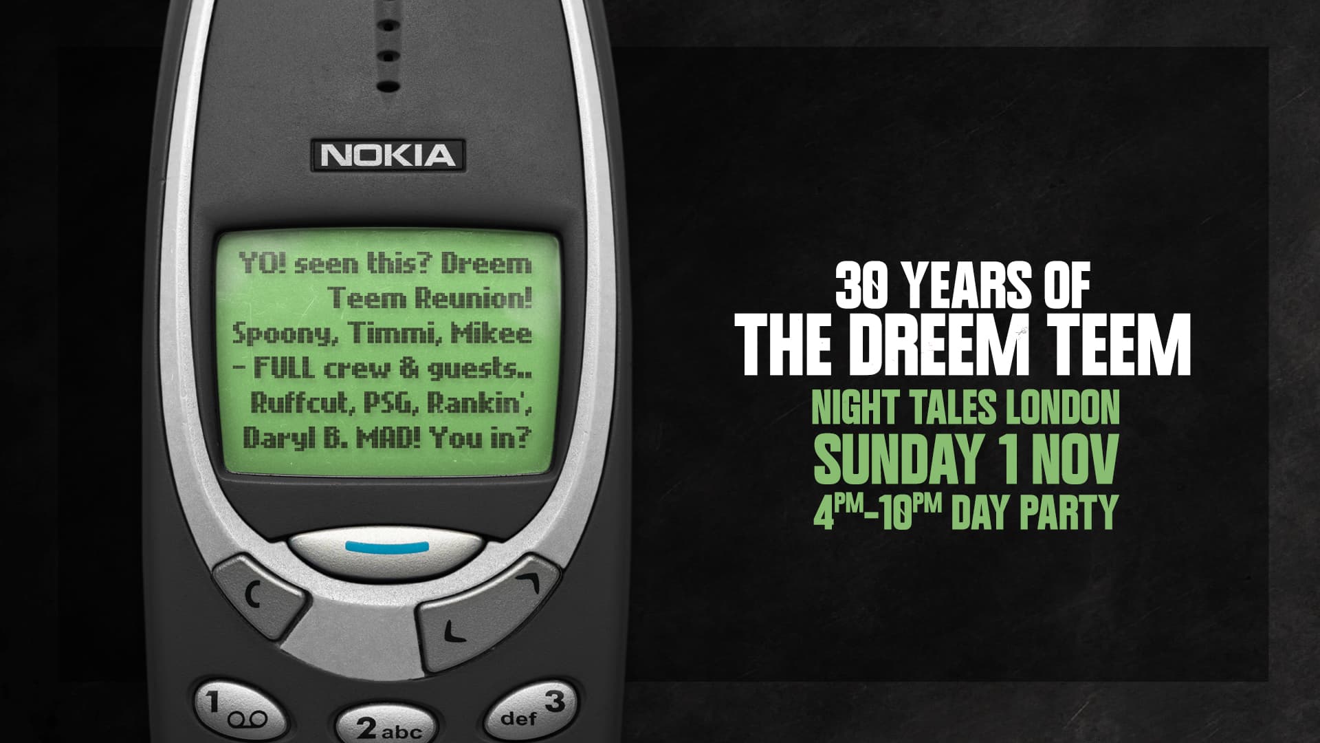 Dreem Teem & Friends - 30th Anniversary Party at Night Tales