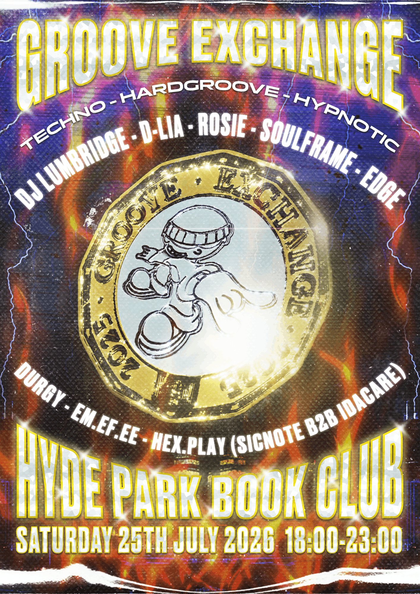 Groove Exchange - Basement Groove at Hyde Park Book Club